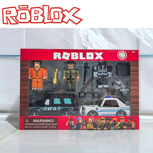 Figures Doll Cartoon Virtual Games Police Criminal Children'S Collectible Toys【High Quality Express Box Packaging】