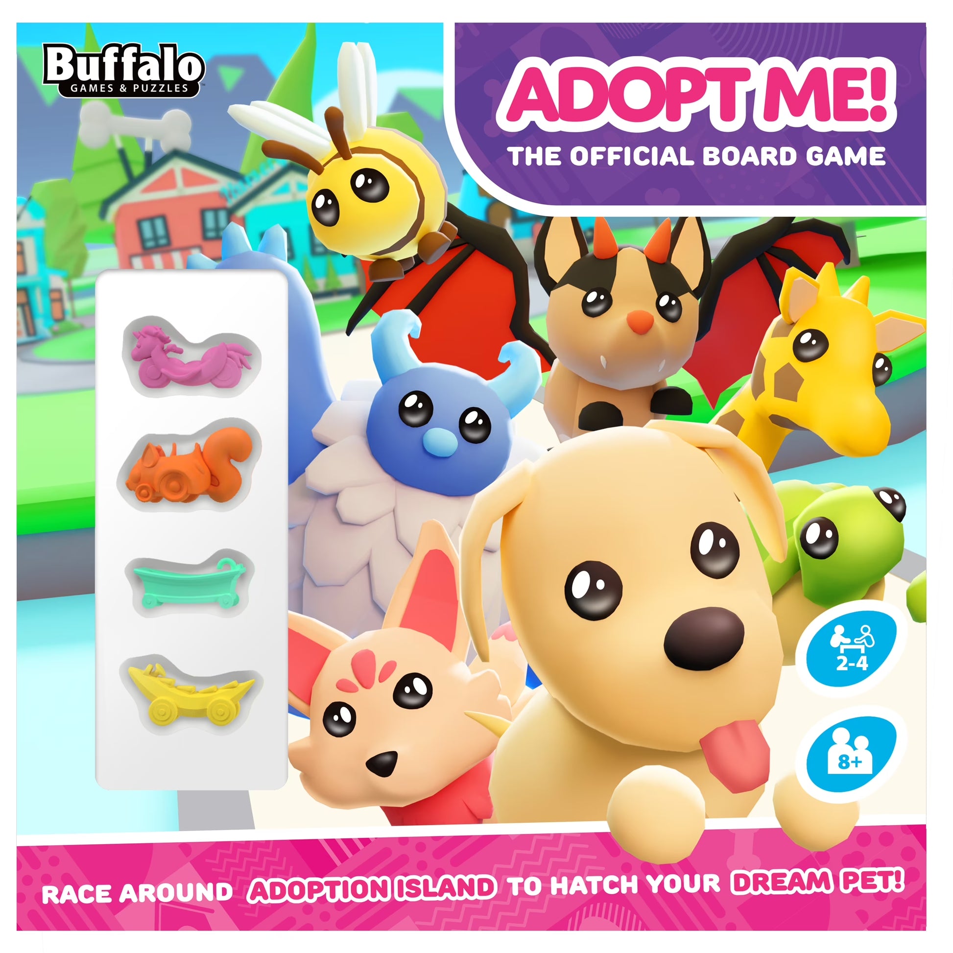 Adopt Me the Ultimate Pet Adoption Board Game Based on the Popular Roblox Game for Children Ages 8+, by
