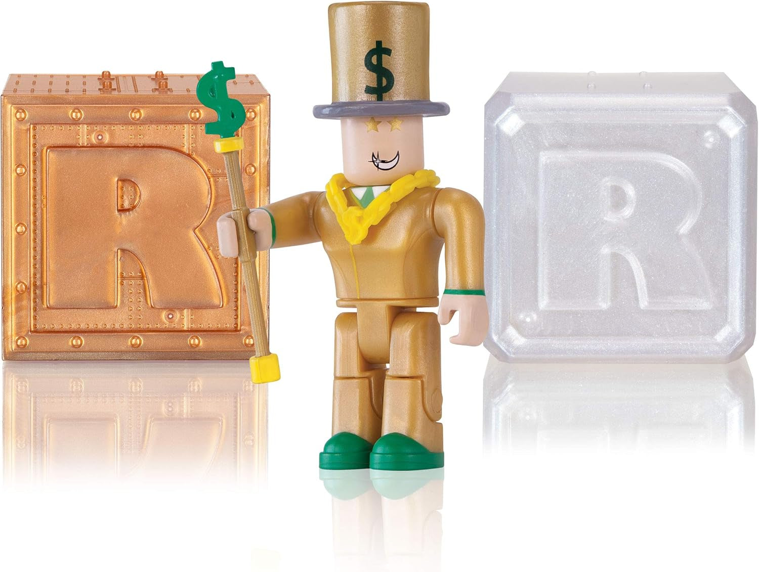 Action Collection - Mr. Bling Bling + Two Mystery Figure Bundle [Includes 3 Exclusive Virtual Items]