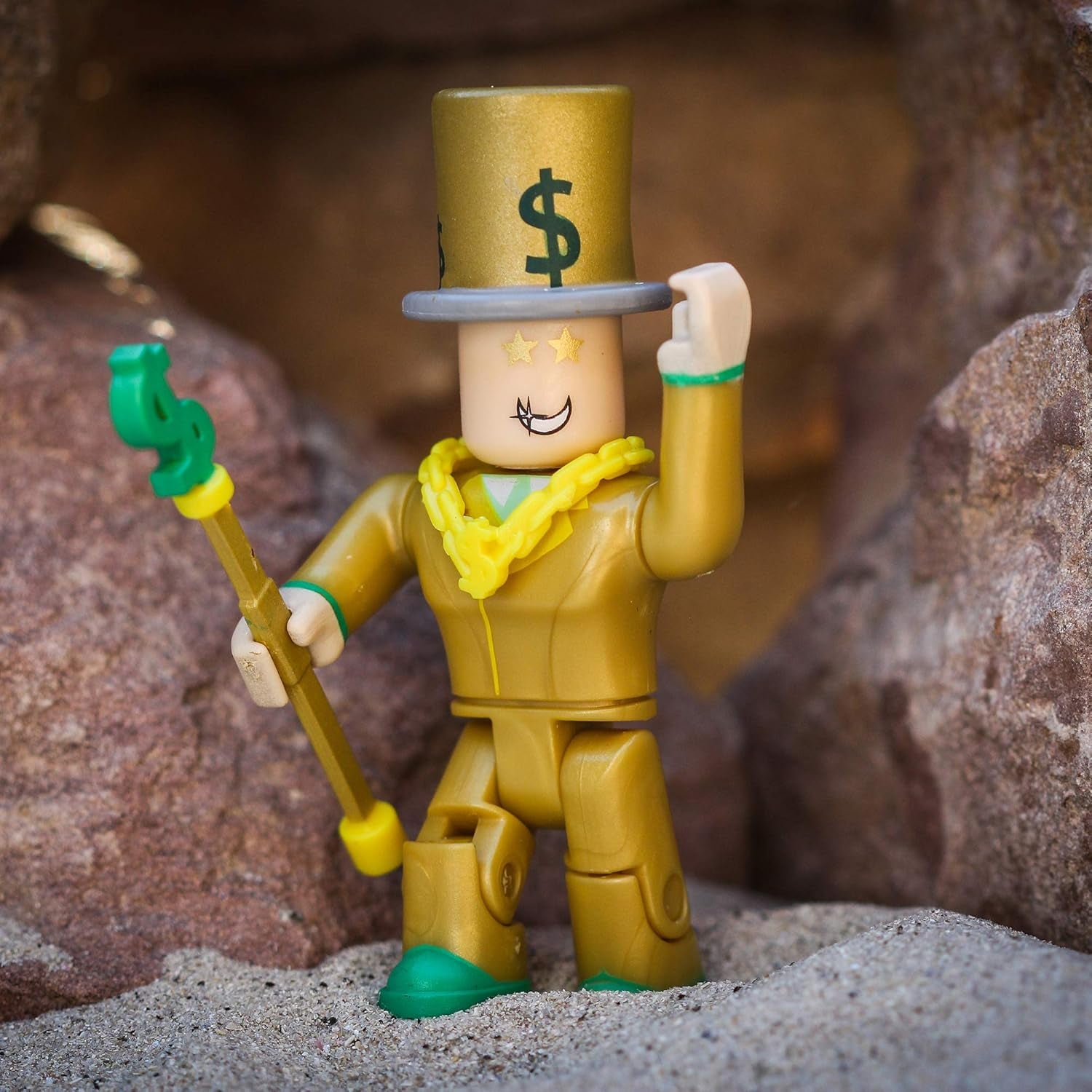 Action Collection - Mr. Bling Bling + Two Mystery Figure Bundle [Includes 3 Exclusive Virtual Items]